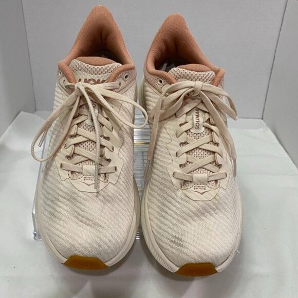 HOKA One One Solimar Running Shoes Cream Peach Parfait Women’s 8.5 - Picture 11 of 14